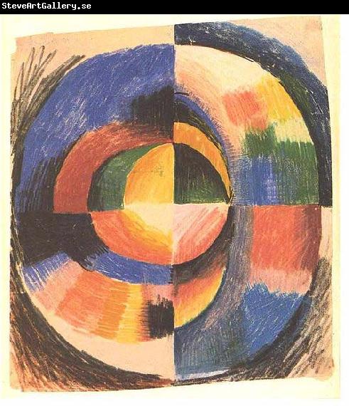 August Macke Colour circle